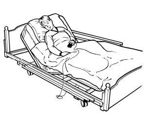 electrically operated, domestic, hospital type bed